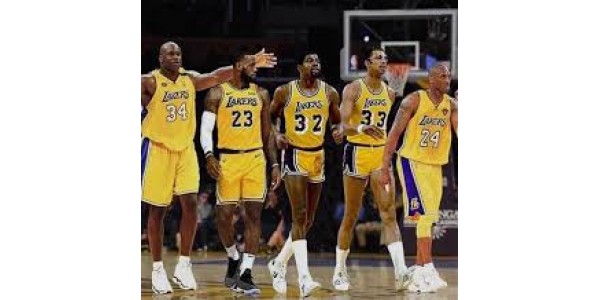 Los Angeles Lakers trøje for nedlukning af benchmark